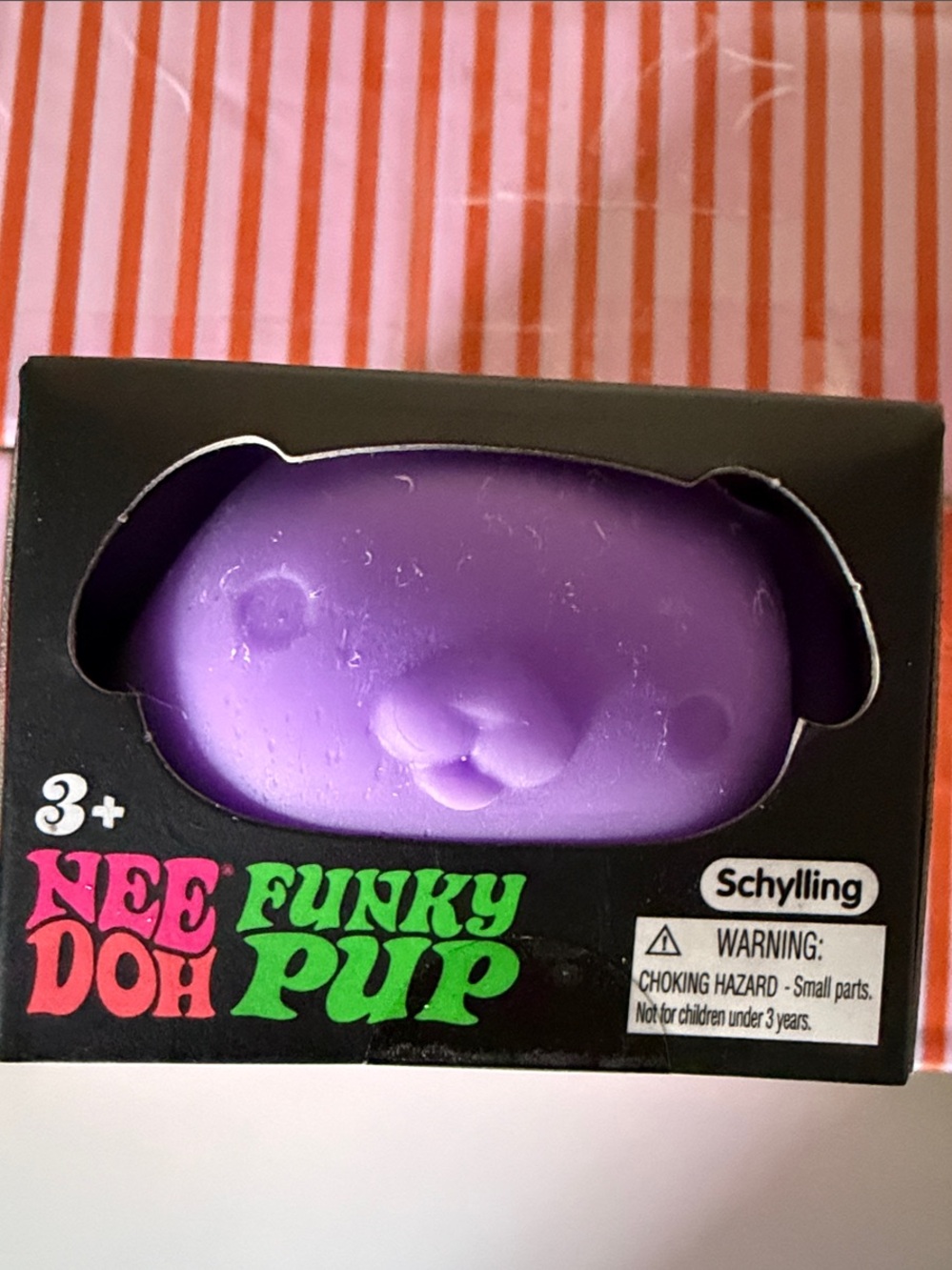 💜💜💜NeeDoh Funky Pup Squeezable Toy - Purple💜💜💜